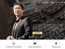 Tablet Screenshot of joeyyap.com